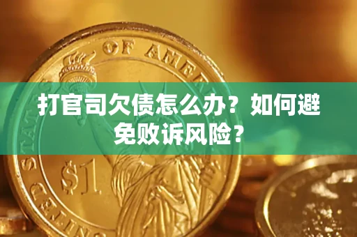济南打官司欠债怎么办？如何避免败诉风险？