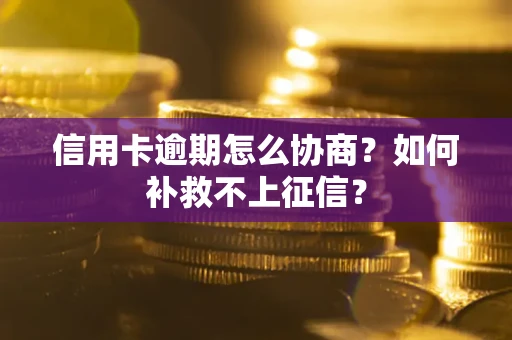 济南信用卡逾期怎么协商？如何补救不上征信？